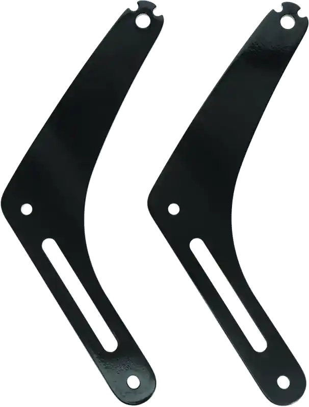 Shop Now Kuryakyn Fixed Mounts Multi-Purpose Driver & Passenger Backrest 18-Up Softail Black