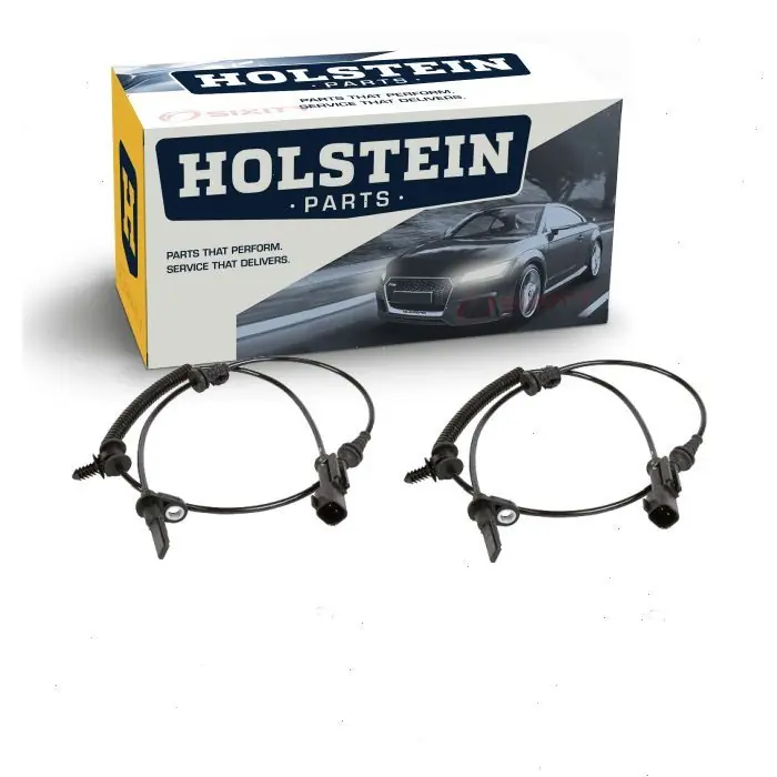 Worldwide Shipping 2011-2019 Ford Explorer 2.0L 2.3L 3.5L L4 V6 2 pc Holstein ABS Wheel Speed Sensors Rear - Antilock