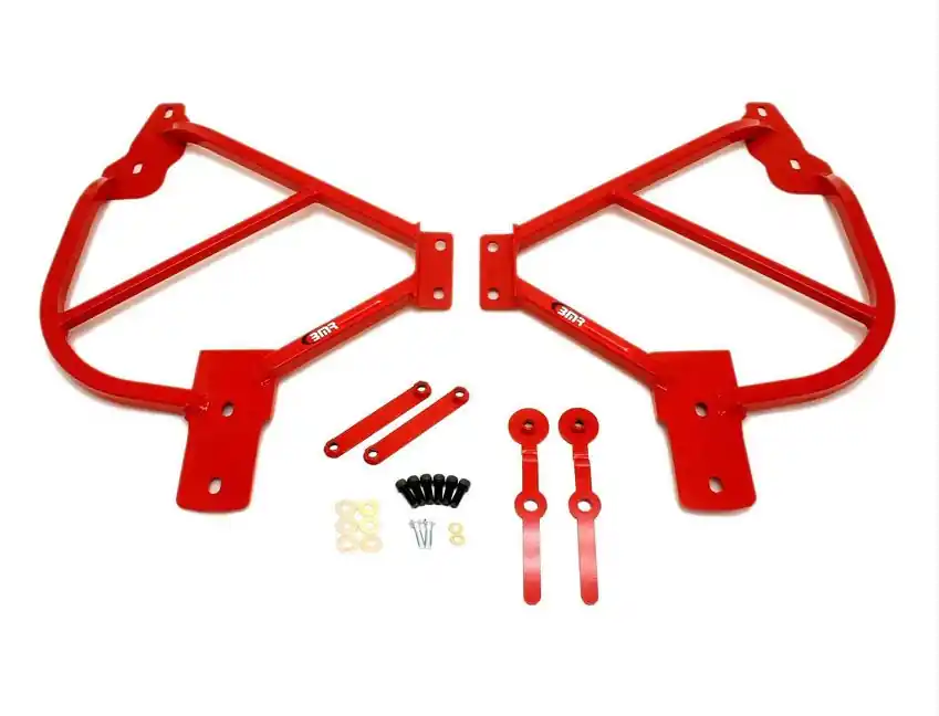 BMR CAMARO SUBFRAME CONNECTORS RED ( 2010-2015 ) SFC015R Seasonal Sale