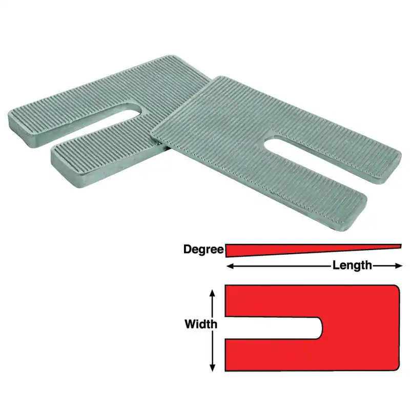 Wholesale SPC Performance ZINC SHIMS 3 x 6 x 3.0 deg.