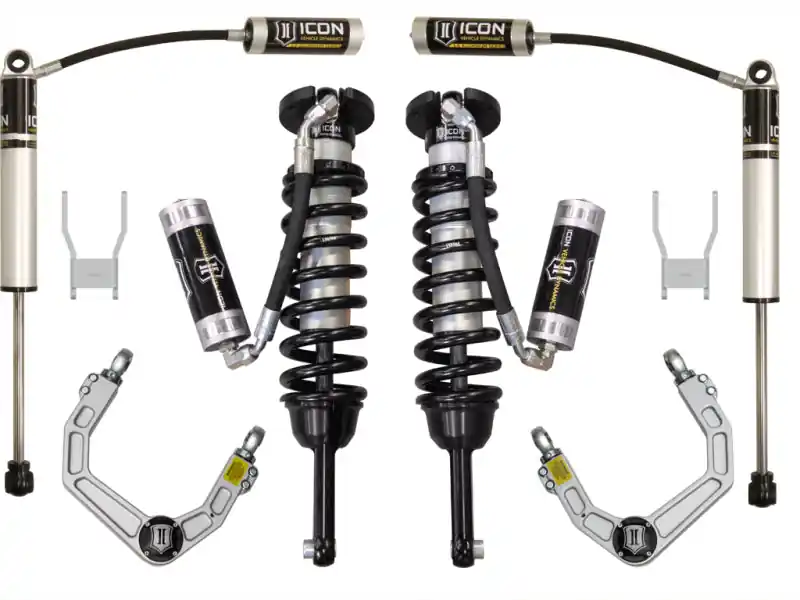 ICON 05-11 Toyota Hilux 0-3in Stage 4 Suspension System w/Billet Uca Handmade