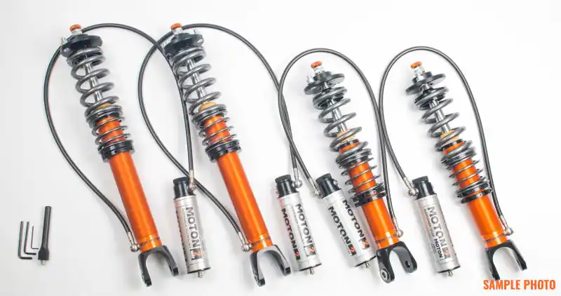 Moton 2002+ Saker GT SV1 RWD 2-Way Series Coilovers w/ Springs Limited Offer