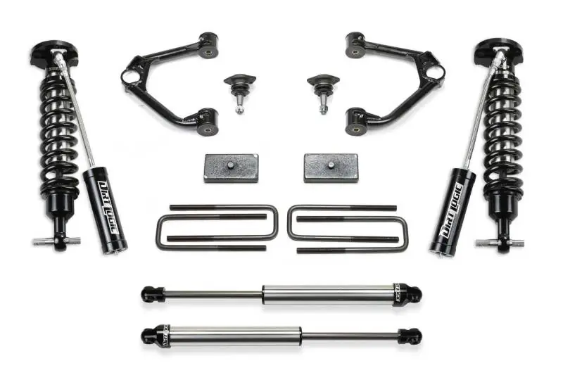 Fabtech 19-21 GM C/K1500 P/U 3in Budget Sys w/Dl 2.5 Resi & 2.25 Editor’s Pick