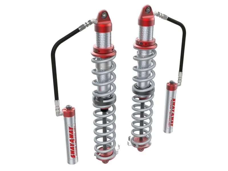 aFe 14-19 Polaris RZR 925/1000cc Sway-A-Way 3.0 Rear Coilover Kit w/ Remote Reservoirs and Comp Adj Today Only