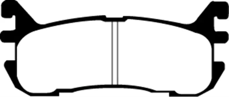 Original EBC RedStuff Rear Brake Pads - DP31003C