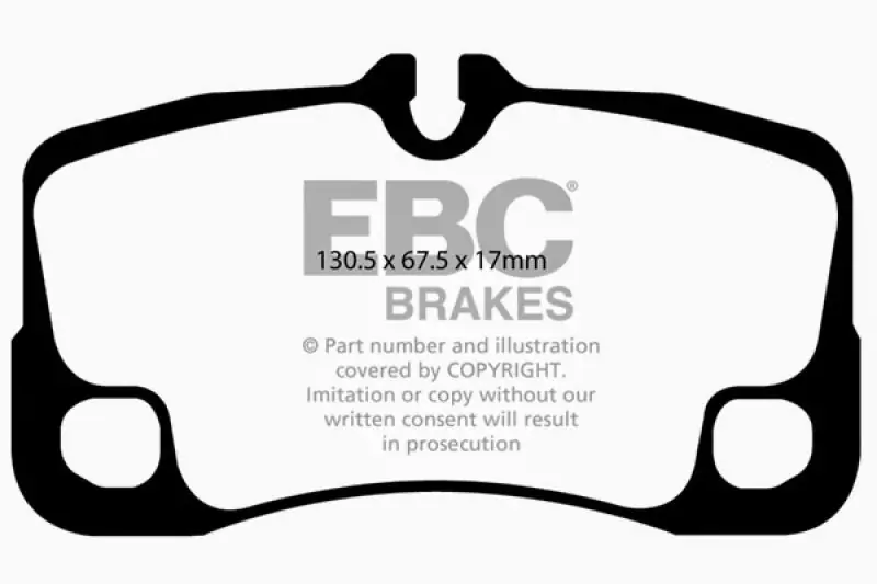 EBC BlueStuff Rear Brake Pads - DP51930NDX Popular