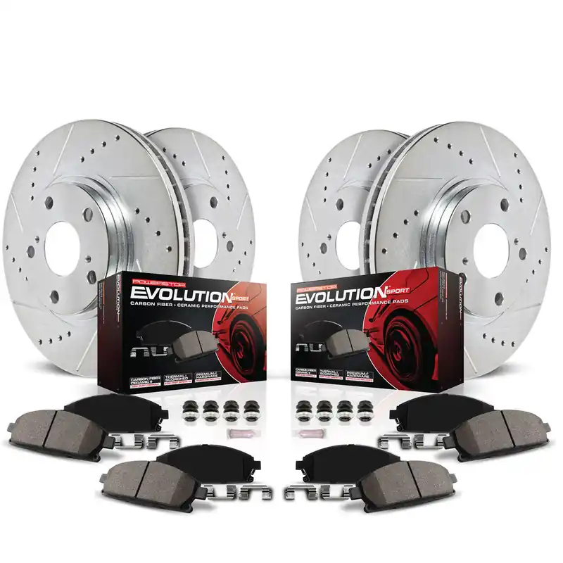Special Discount Power Stop 05-07 Ford Escape Front & Rear Autospecialty Brake Kit