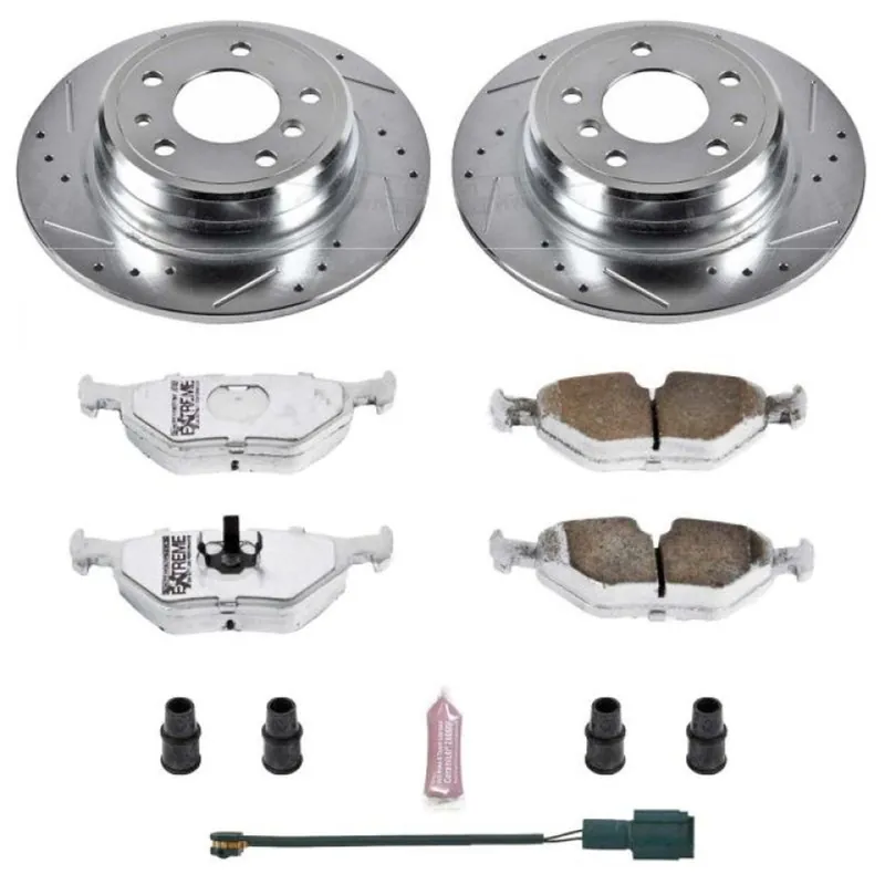 Discount Power Stop 90-95 BMW 525i Front & Rear Autospecialty Brake Kit
