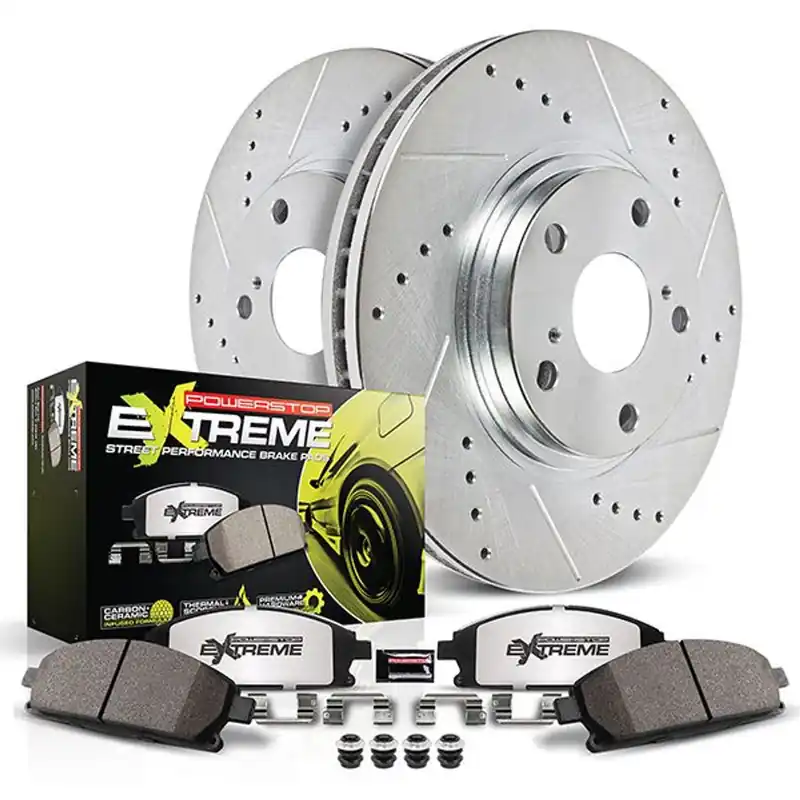 Cheap Power Stop 05-09 Subaru Legacy Front & Rear Autospecialty Brake Kit