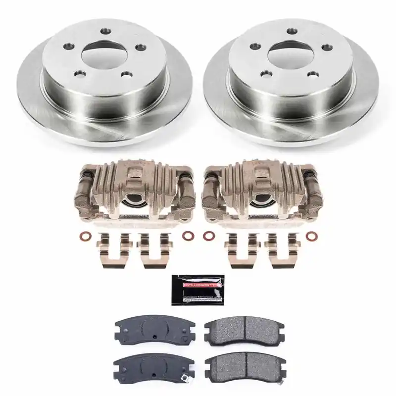 In Demand Power Stop 99-04 Oldsmobile Alero Front & Rear Autospecialty Brake Kit