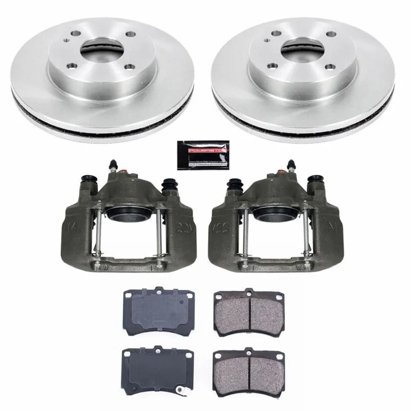 Power Stop 93-96 Ford Escort Front & Rear Autospecialty Brake Kit Best Choice