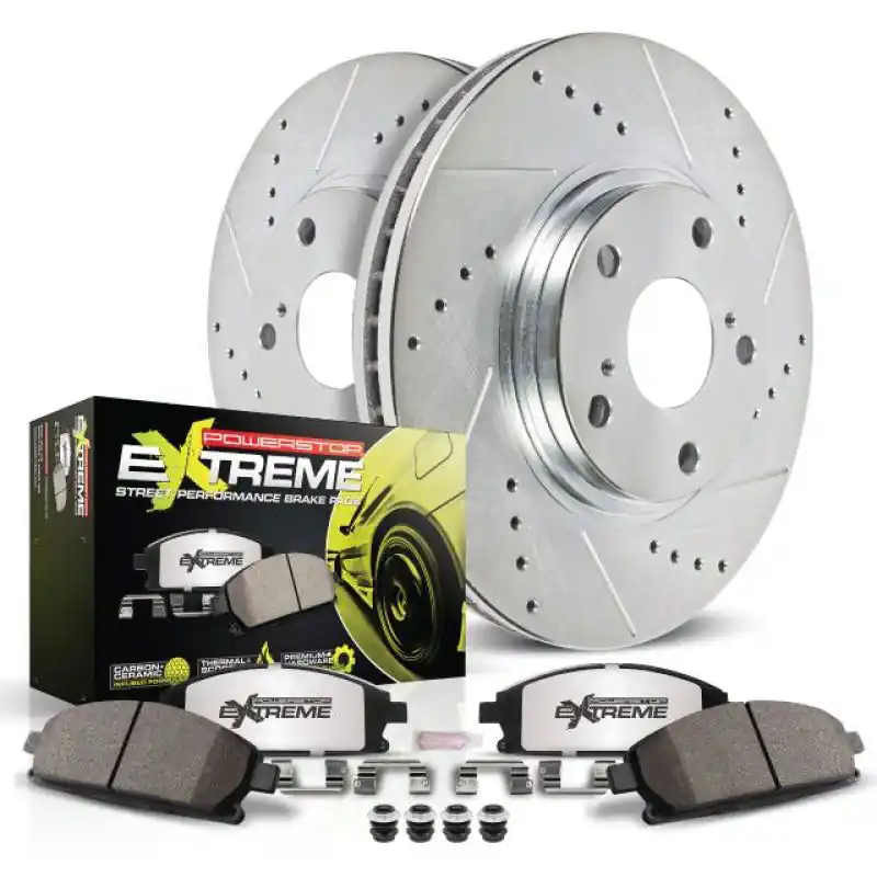 Power Stop 99-06 Volkswagen Beetle Front & Rear Euro-Stop Brake Kit Deal