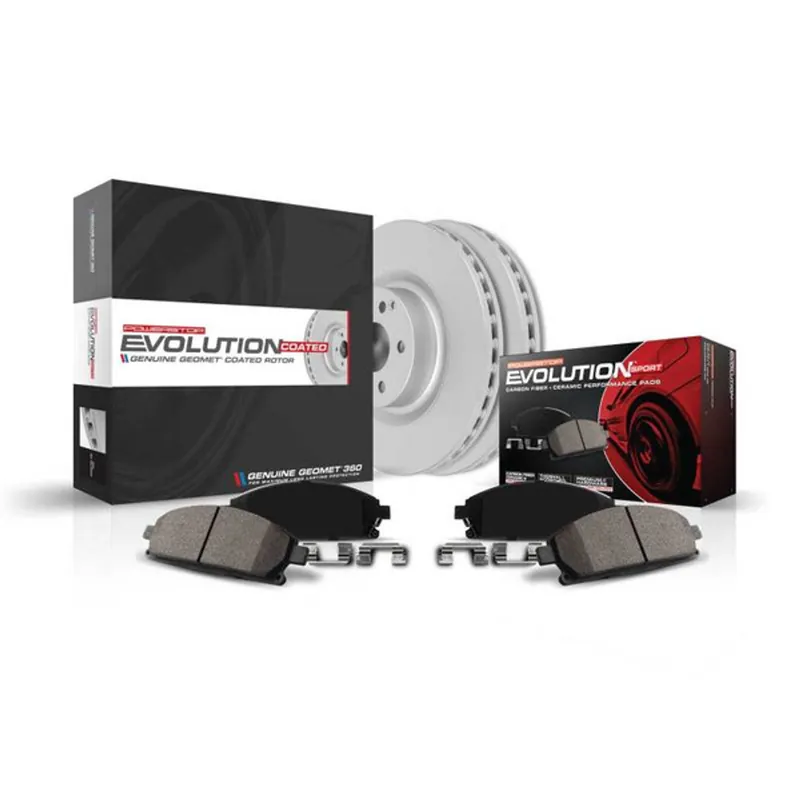 Power Stop 10-16 Mercedes-Benz E350 Front & Rear Euro-Stop Brake Kit Genuine