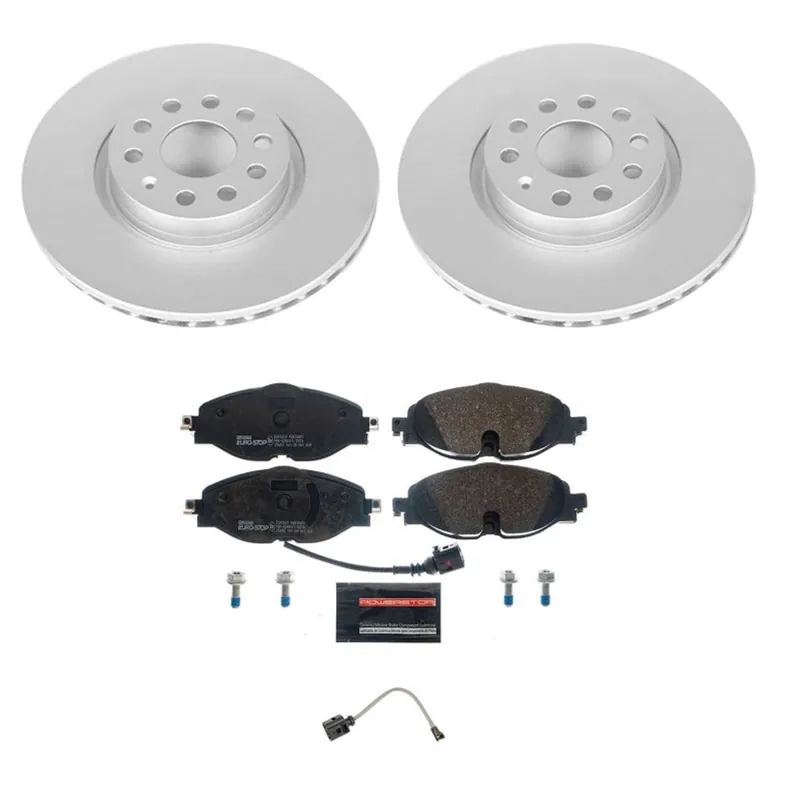 Factory Price Power Stop 15-20 Audi A3 Front & Rear Euro-Stop Brake Kit