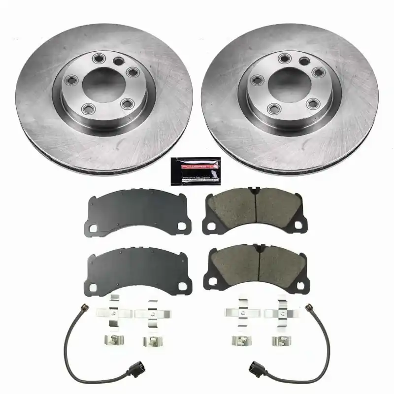 Power Stop 13-18 Porsche Cayenne Front Autospecialty Brake Kit Fan Favorite