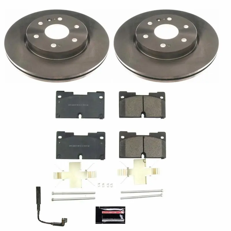 Viral Power Stop 2019 Chevrolet Silverado 1500 Front Autospecialty Brake Kit