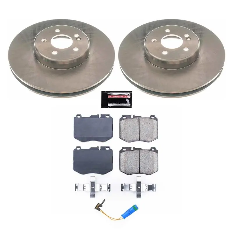 Free Shipping Power Stop 2017 Mercedes-Benz E300 Front Autospecialty Brake Kit