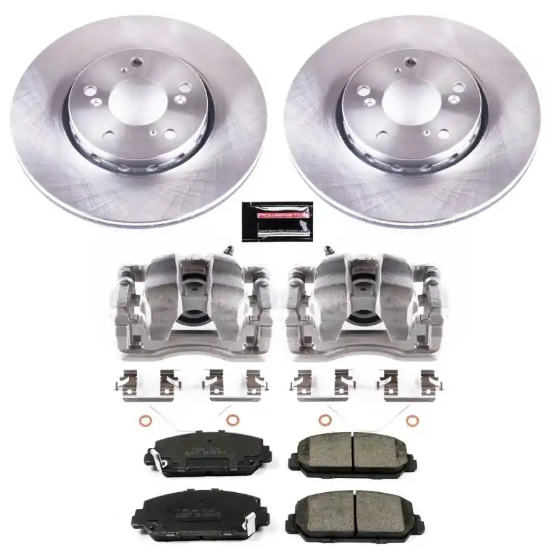 Power Stop 14-19 Acura RLX Front Autospecialty Brake Kit w/Calipers High Quality