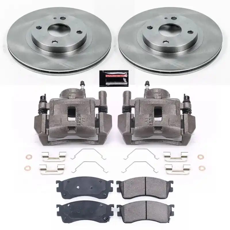 Best Choice Power Stop 01-03 Mazda Protege Front Autospecialty Brake Kit w/Calipers