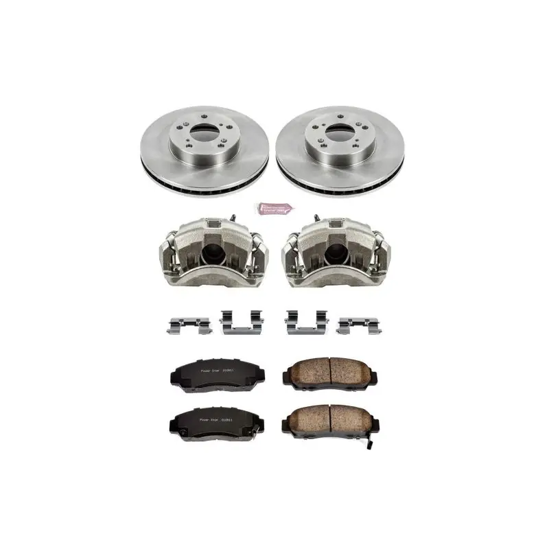 Power Stop 03-07 Honda Accord Front Autospecialty Brake Kit w/Calipers No Minimum Order