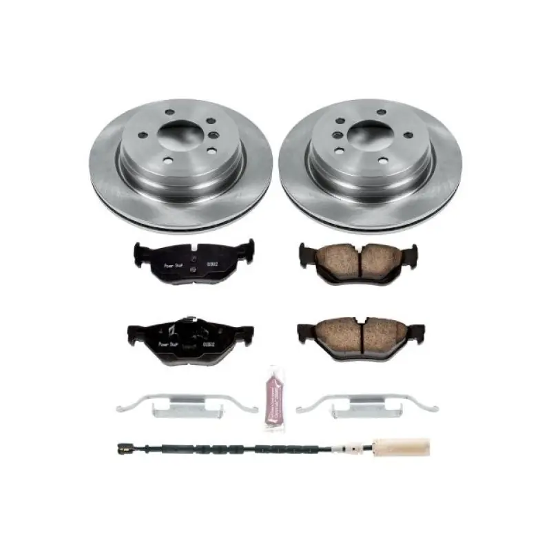 Premium Power Stop 13-15 BMW X1 Rear Autospecialty Brake Kit