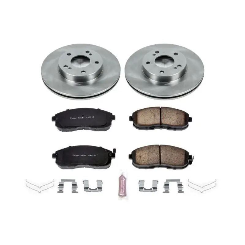 In Demand Power Stop 96-99 Infiniti I30 Front Autospecialty Brake Kit