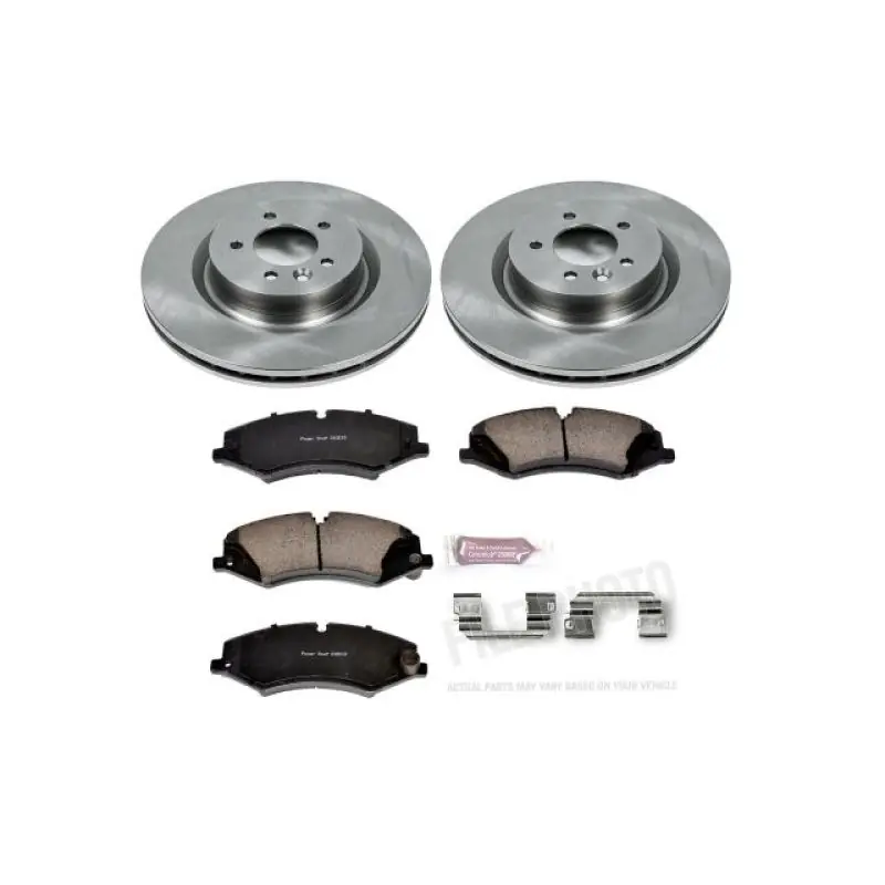 Power Stop 10-13 Land Rover Range Rover Sport Front Autospecialty Brake Kit Authentic