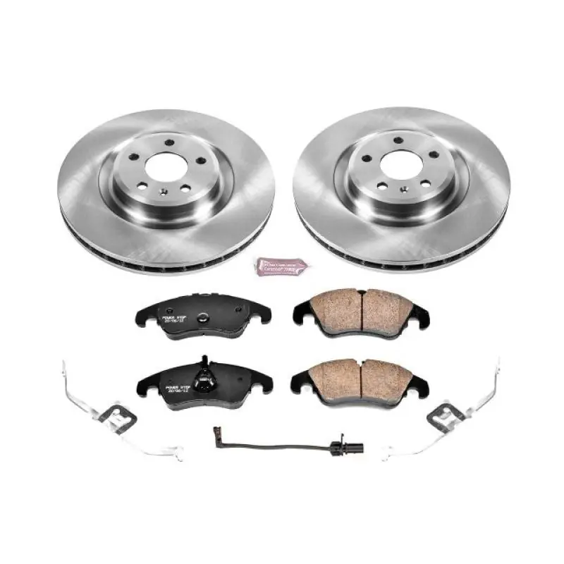 Top Pick Power Stop 10-11 Audi S4 Front Autospecialty Brake Kit