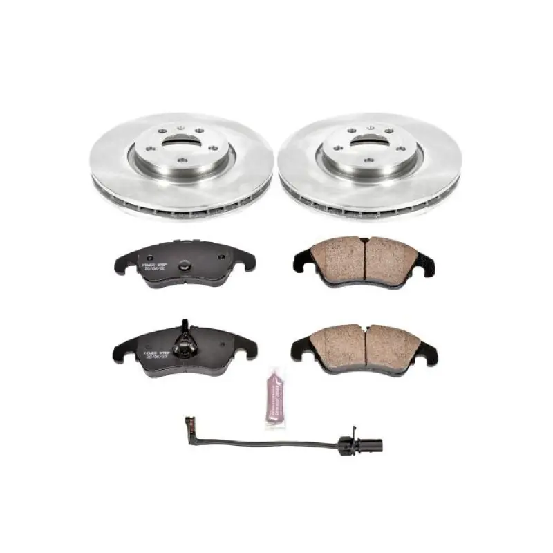 Power Stop 12-16 Audi A4 Front Autospecialty Brake Kit Professional Grade