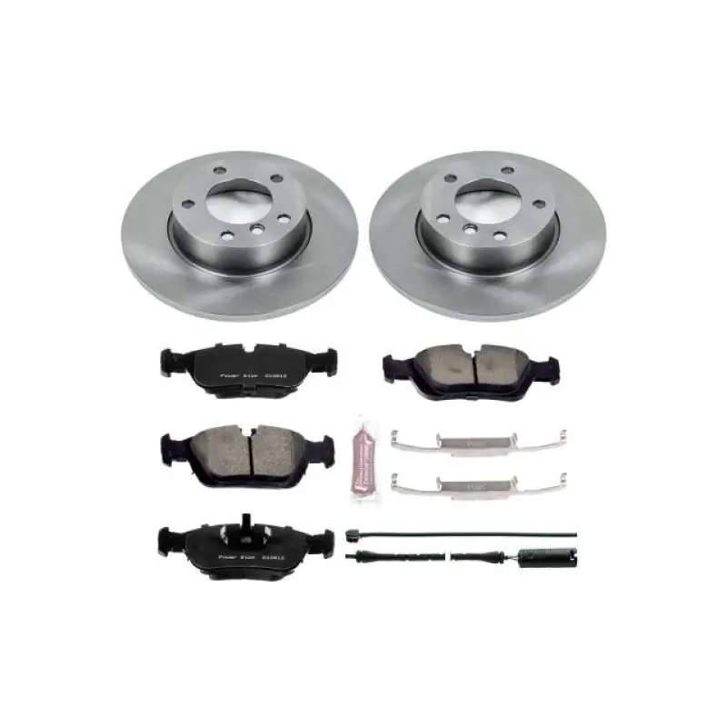 Trusted Brand Power Stop 95-99 BMW 318ti Front Autospecialty Brake Kit