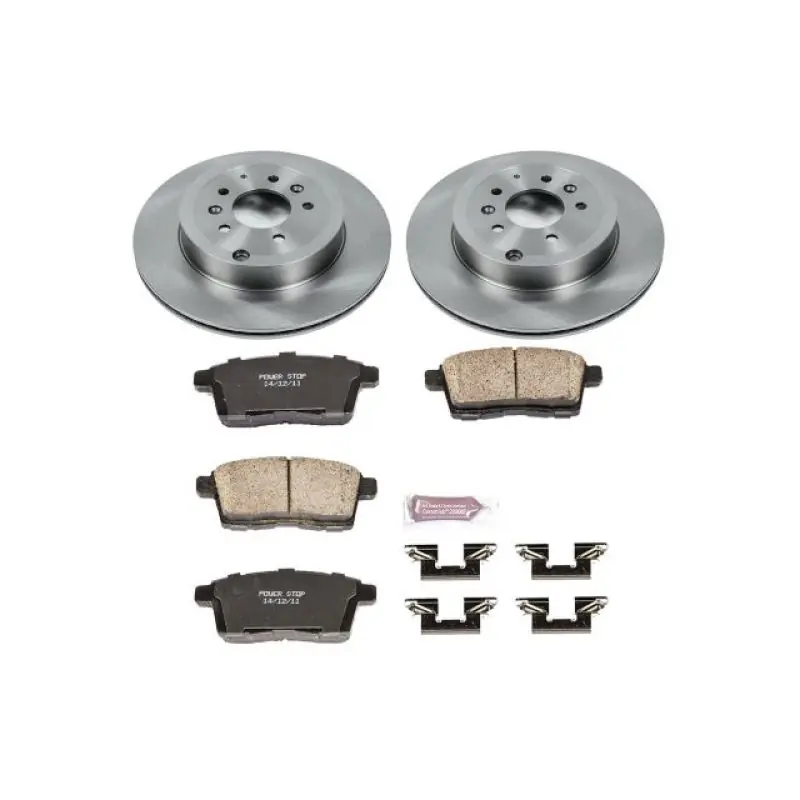Power Stop 07-15 Mazda CX-9 Rear Autospecialty Brake Kit No Minimum Order