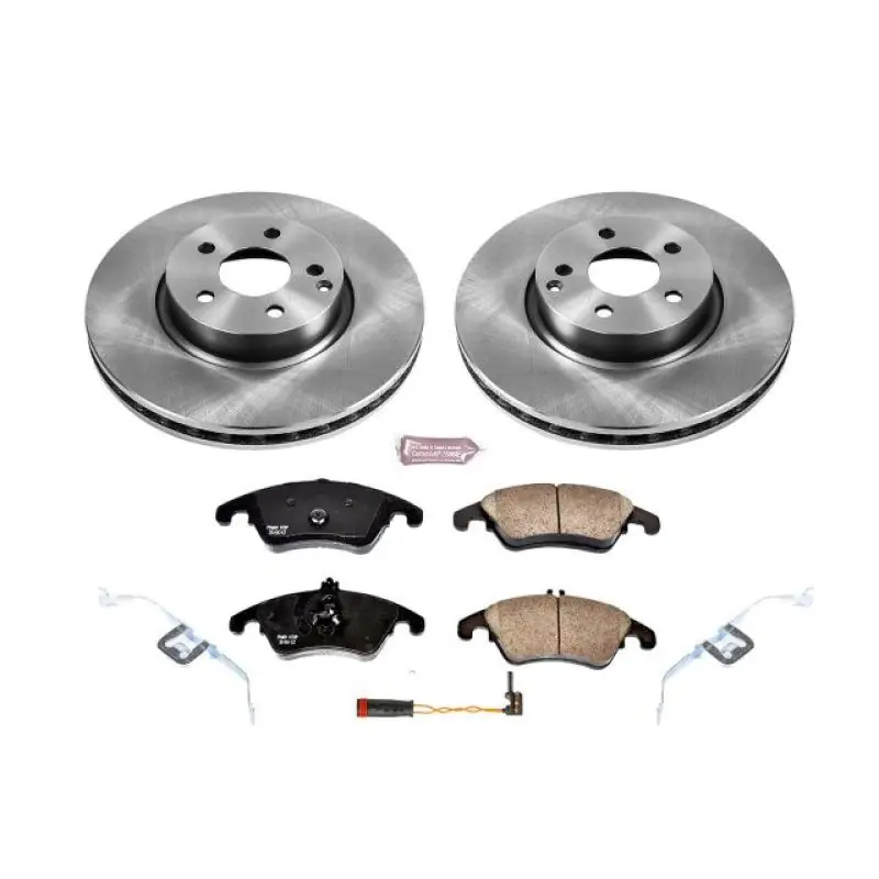 Original Power Stop 13-14 Mercedes-Benz C300 Front Autospecialty Brake Kit