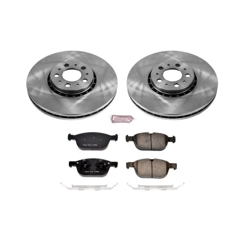 Clearance Power Stop 03-14 Volvo XC90 Front Autospecialty Brake Kit