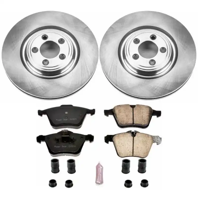 Power Stop 07-08 Jaguar S-Type Front Autospecialty Brake Kit High Quality