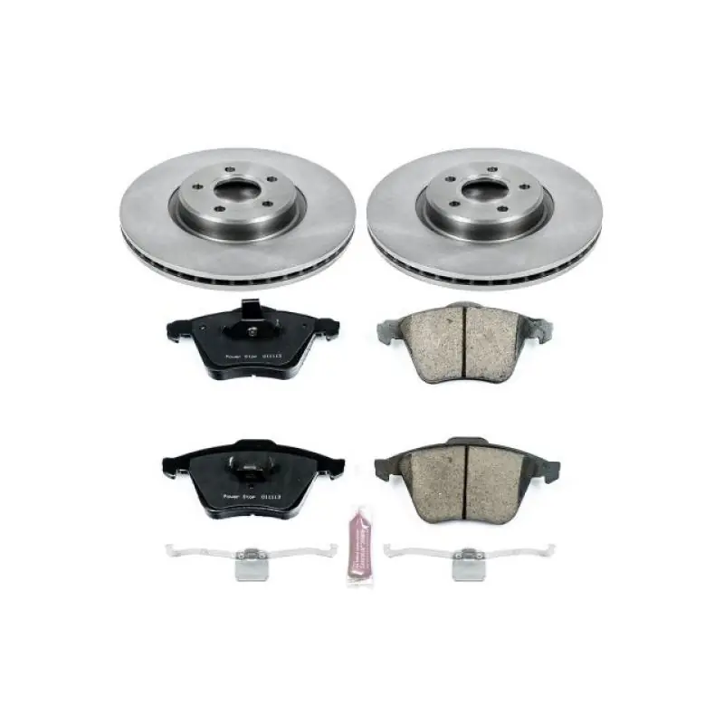 Brand New Power Stop 06-13 Volvo C70 Front Autospecialty Brake Kit