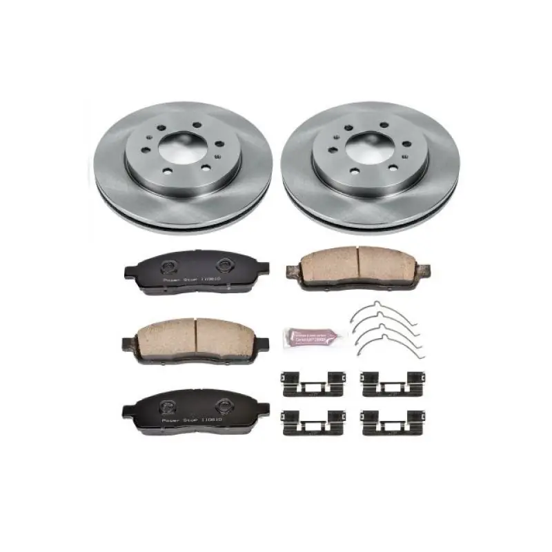 Power Stop 2009 Ford F-150 Front Autospecialty Brake Kit Secure Checkout