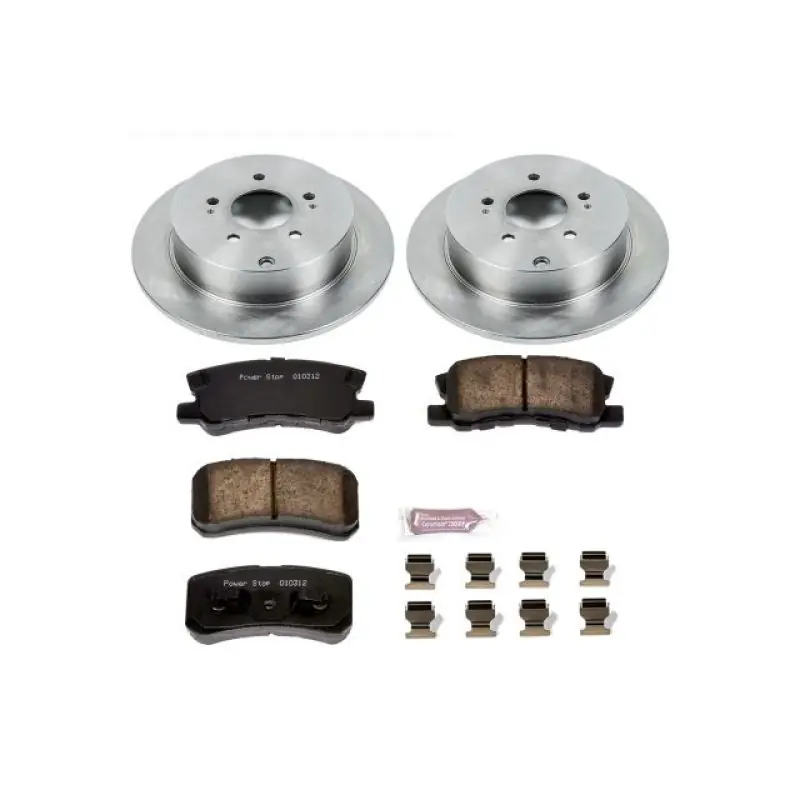 Power Stop 04-11 Mitsubishi Endeavor Rear Autospecialty Brake Kit Money Back Guarantee