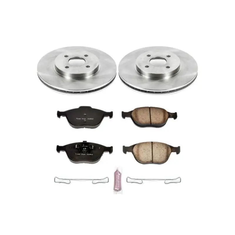 Power Stop 02-04 Ford Focus Front Autospecialty Brake Kit Viral