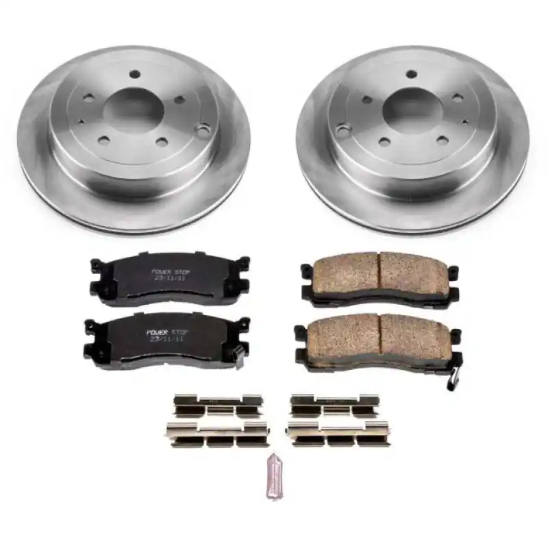 One Day Deal Power Stop 92-95 Mazda 929 Rear Autospecialty Brake Kit