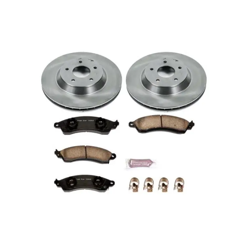 No Minimum Order Power Stop 88-96 Chevrolet Corvette Front Autospecialty Brake Kit