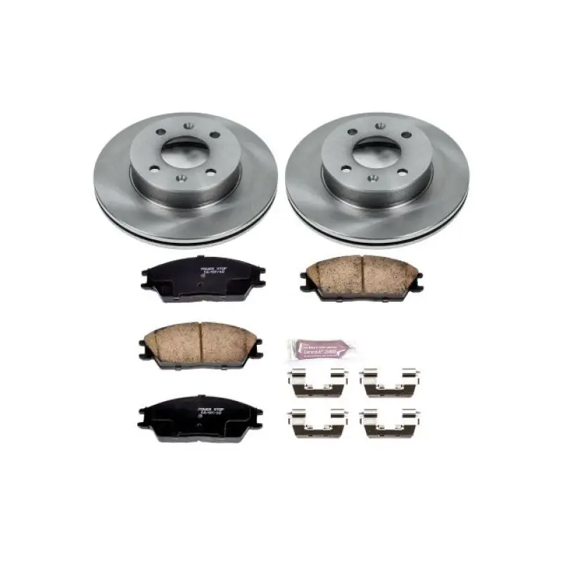 Handmade Power Stop 03-05 Hyundai Accent Front Autospecialty Brake Kit