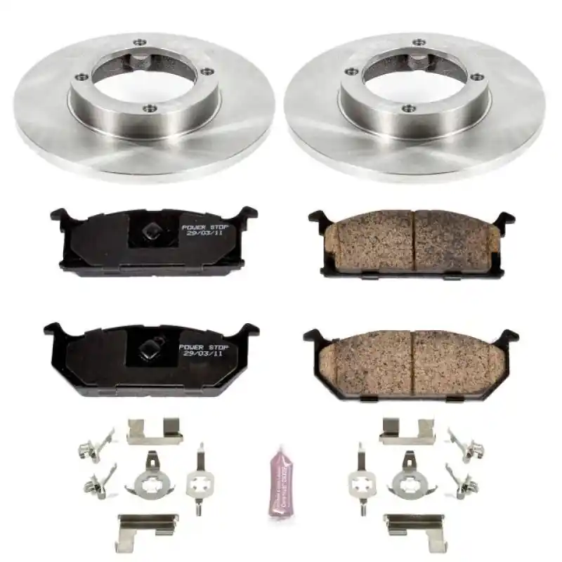 Top Pick Power Stop 89-94 Geo Metro Front Autospecialty Brake Kit