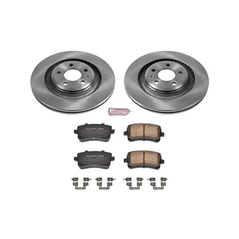 Same Day Shipping Power Stop 10-11 Audi S4 Rear Autospecialty Brake Kit