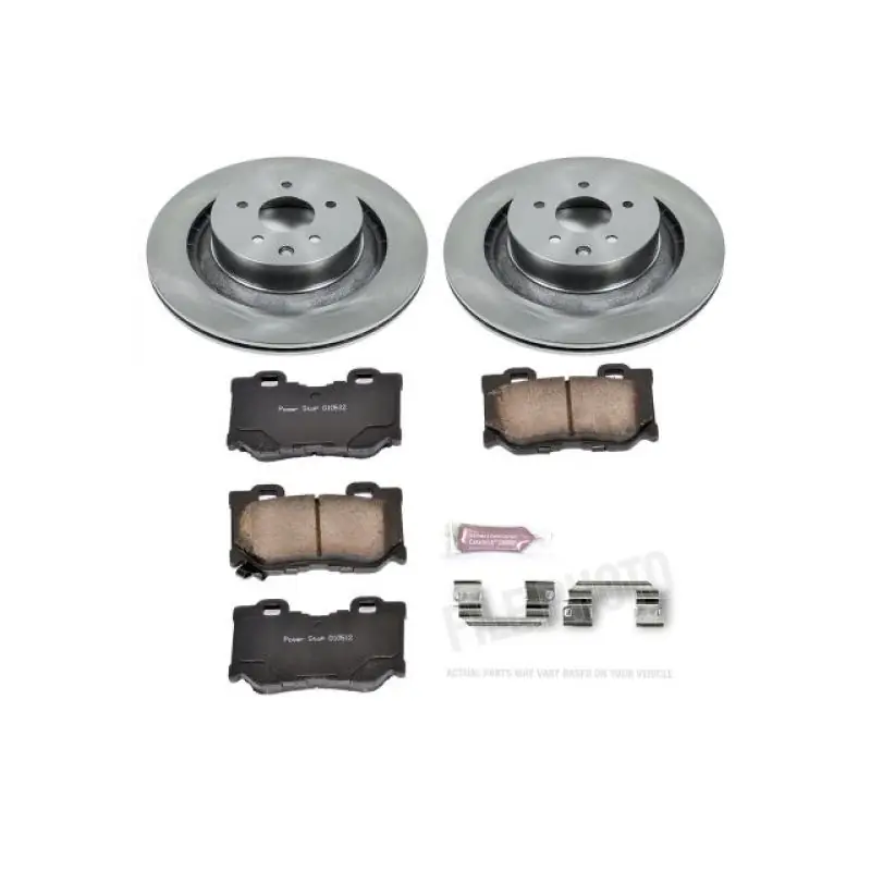 Power Stop 08-13 Infiniti G37 Rear Autospecialty Brake Kit Discount