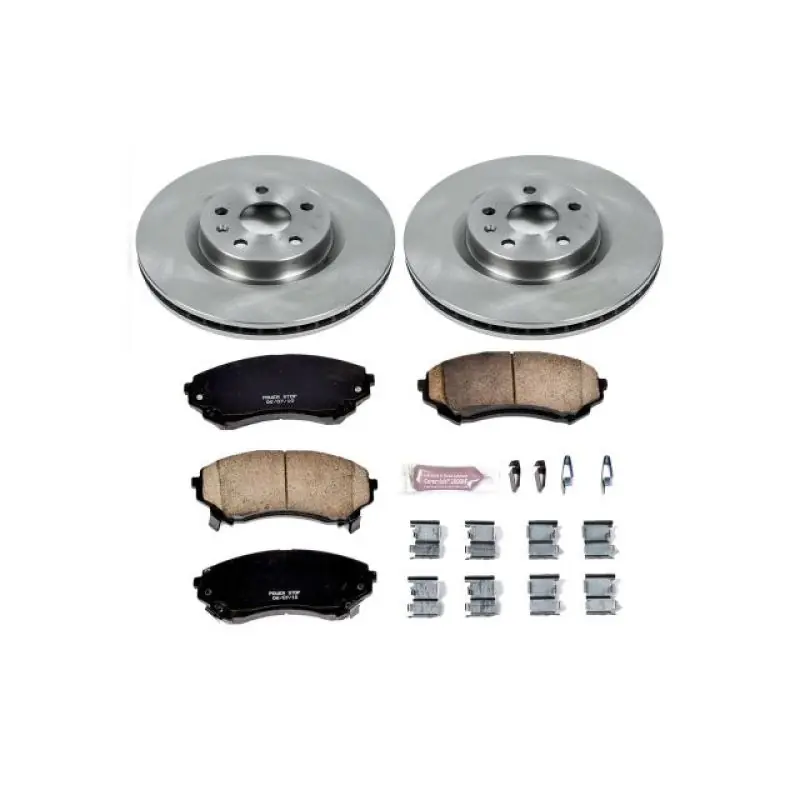 Hassle-Free Returns Power Stop 08-14 Cadillac CTS Front Autospecialty Brake Kit