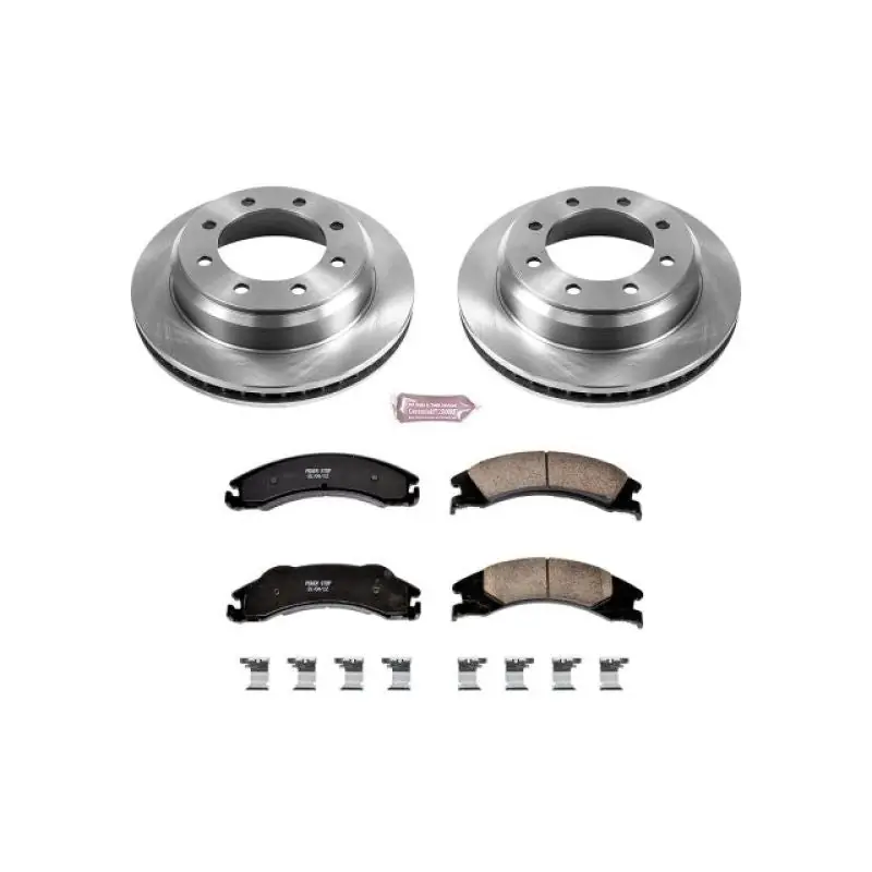 Power Stop 08-14 Ford E-150 Rear Autospecialty Brake Kit Warranty Included