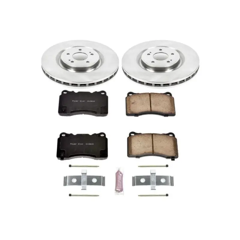 Handmade Power Stop 08-15 Mitsubishi Lancer Front Autospecialty Brake Kit