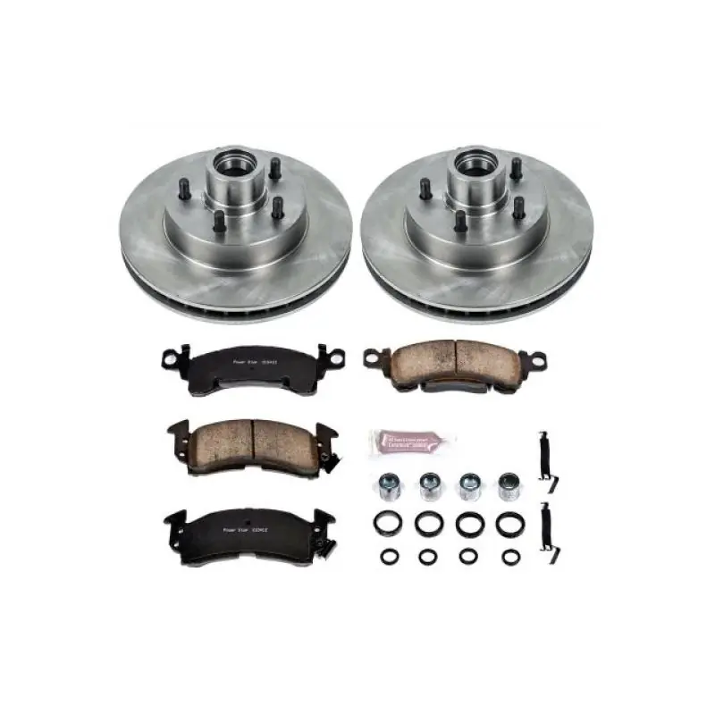Certified Power Stop 71-73 Buick Centurion Front Autospecialty Brake Kit
