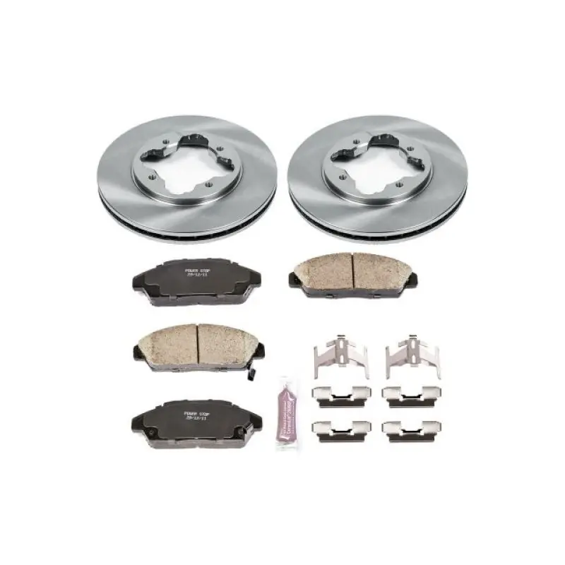 Power Stop 90-93 Honda Accord Front Autospecialty Brake Kit Authentic
