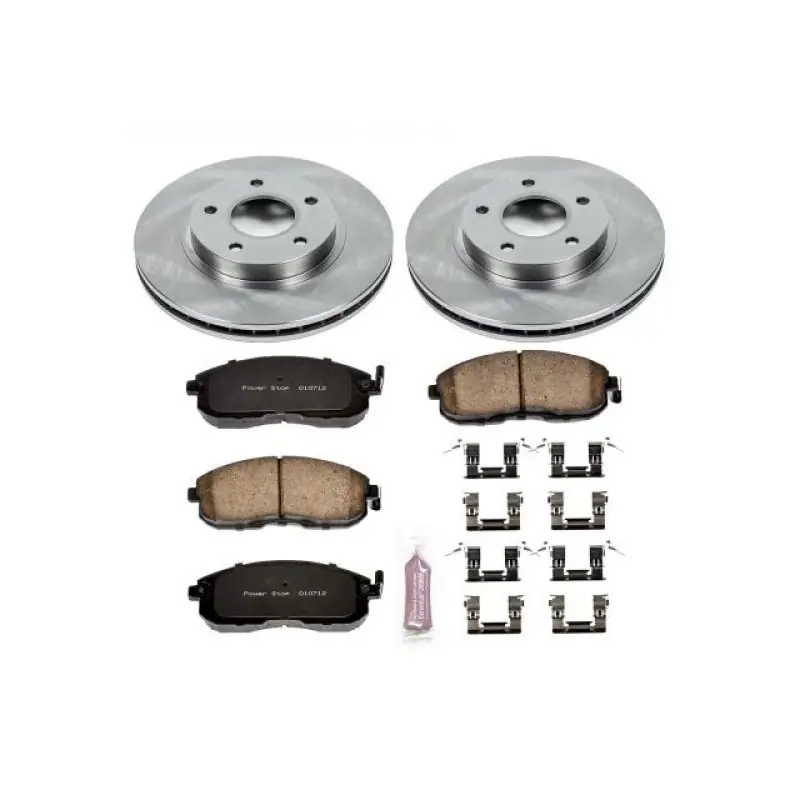 Power Stop 99-01 Nissan Maxima Front Autospecialty Brake Kit Best Price